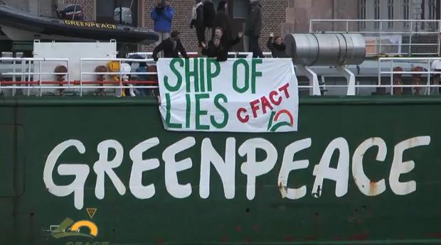 greenpeace tagged