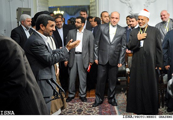ahmadinejad egypt