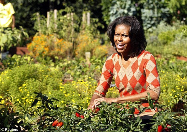 Michelle Obama garden