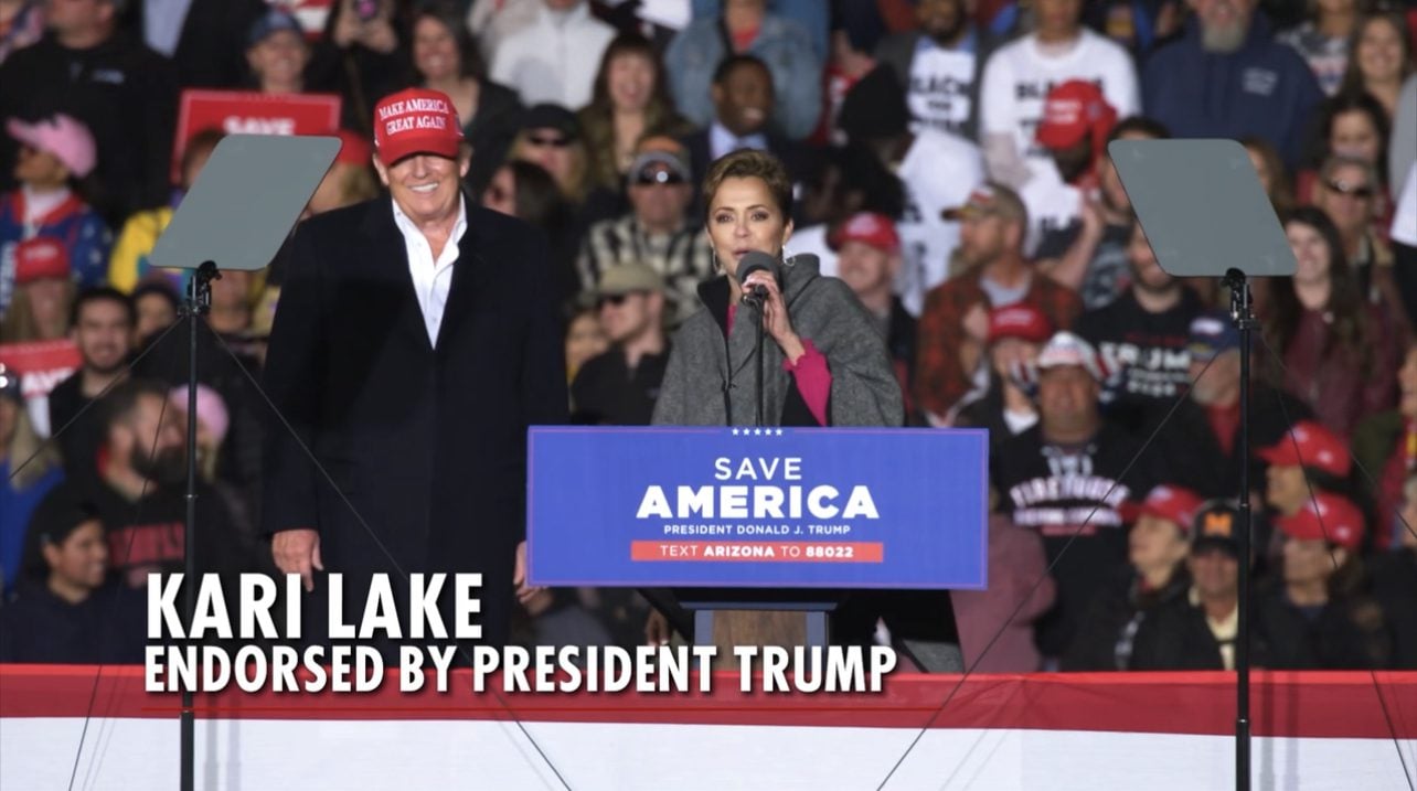 EXCLUSIVE PRO-CLINTON Super PAC To Spend MILLIONS In The Final Four Weeks Of The Arizona Republican Primary for Governor AGAINST Trump-Endorsed Kari Lake