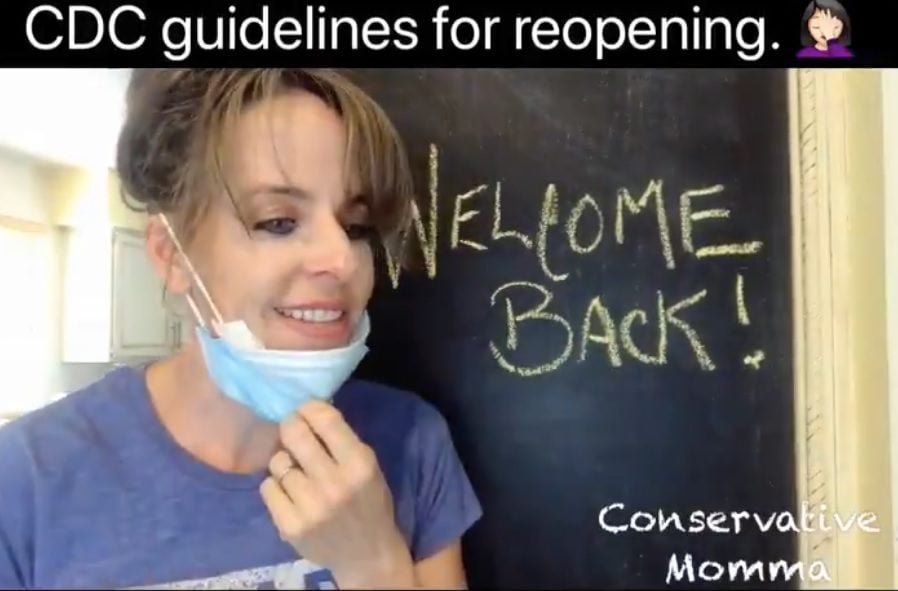 HILARIOUS: Conservative Mama Puts Together Outstanding Video of What It Will Be Like to Teach While Following CDC Guidelines