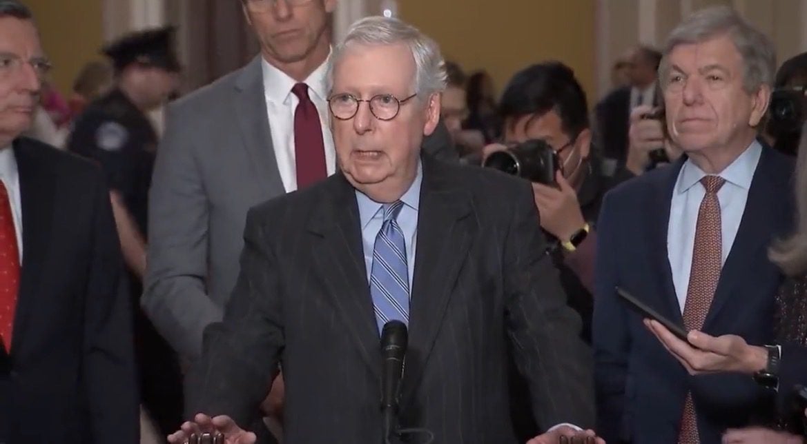 Shots Fired: McConnell Warns Trump He is “Highly Unlikely to Ever Be Elected President of the US” For Dining with Rapper “Ye” and His Surprise Guests (VIDEO)