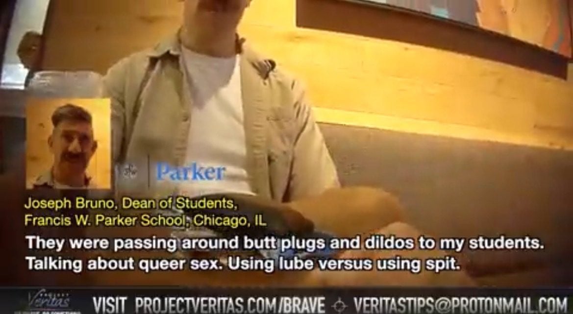 Project Veritas: Elite Chicago Private School’s Dean of Students Brags About Teaching “Queer Sex” to Minors and Giving Them Butt Plugs (VIDEO)