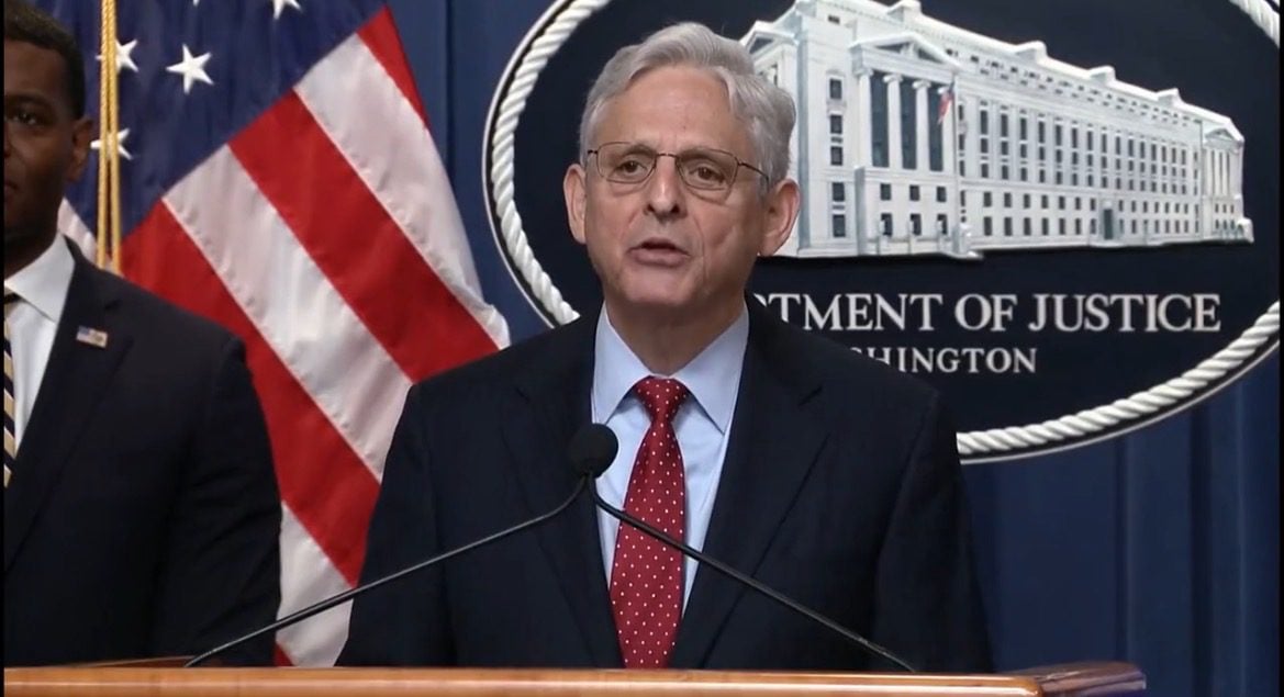 Justice Department Releases Statement on Roe v Wade – Garland Vows to “Use Every Tool” to Fight States on Abortion