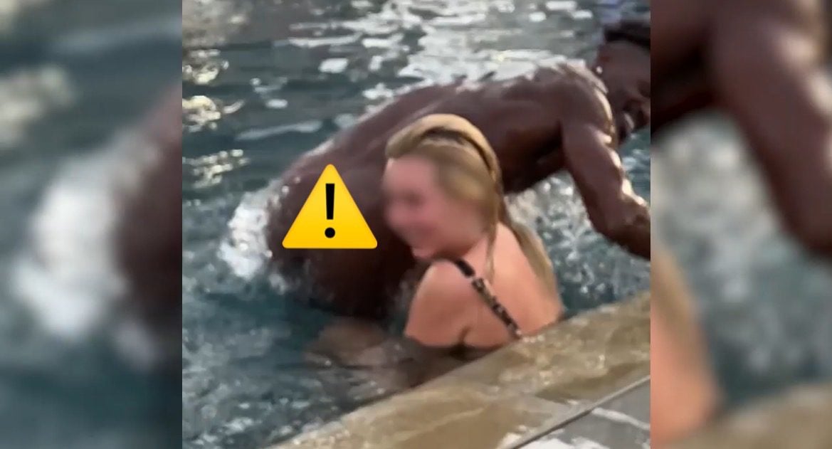 SHOCK VIDEO: Former NFL Player Exposes Himself and Shoves His Bare Ass in Face of Stunned Woman at Swanky Dubai Pool