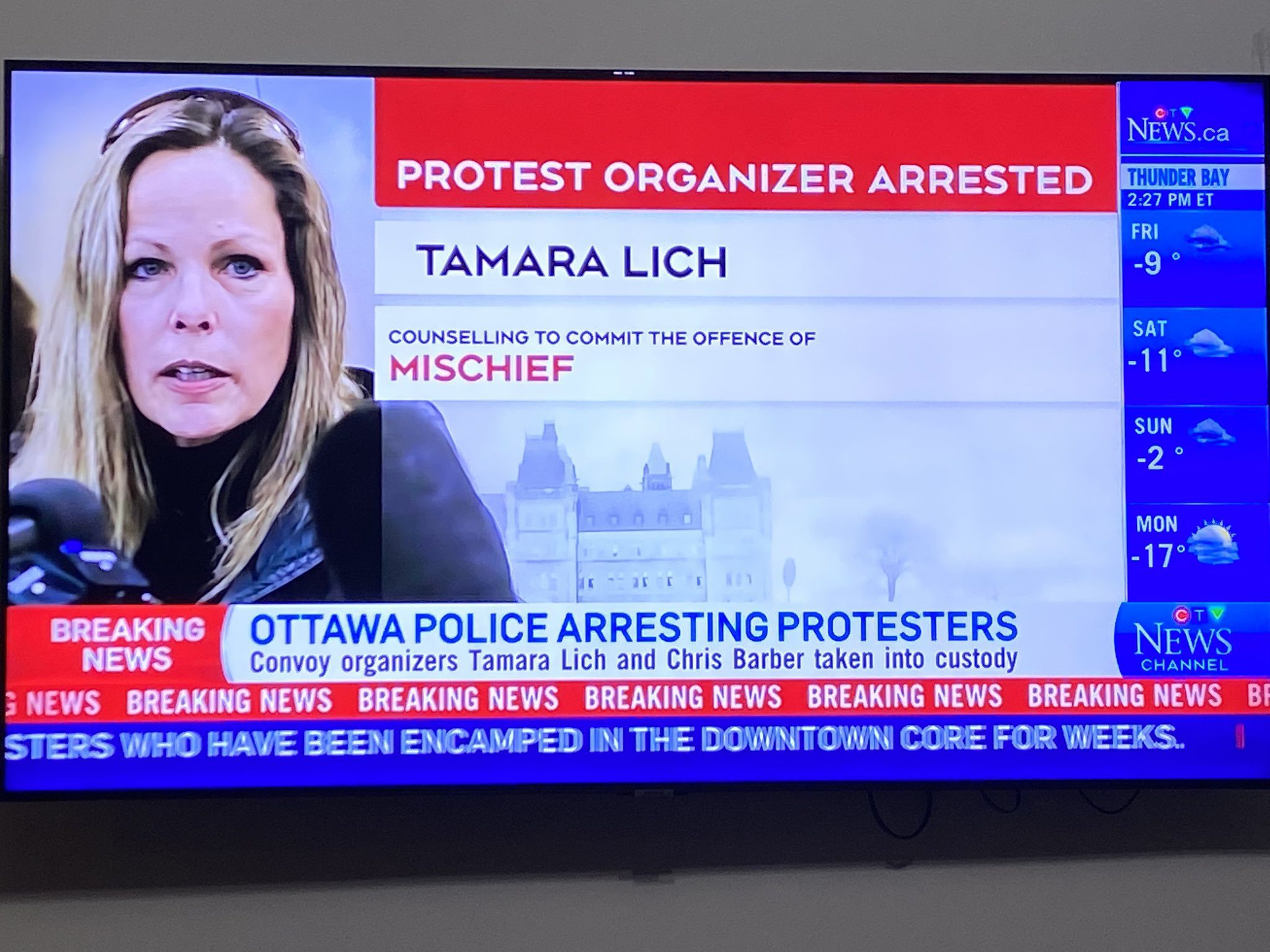 Canadian Convoy Organizer Tamara Lich Arrested Again in Alberta — Trudeau Had Her on Canada-Wide Arrest Warrant for Causing “Mischief”