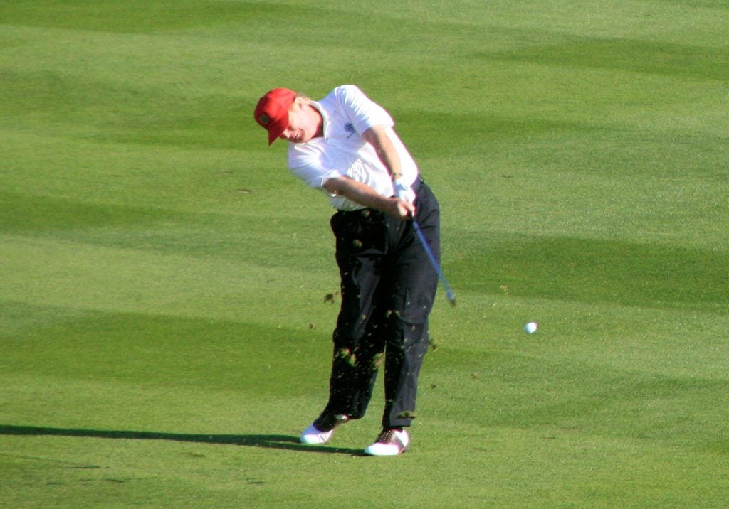 President Trump Wins Senior Club Championship at his Trump International Golf Club