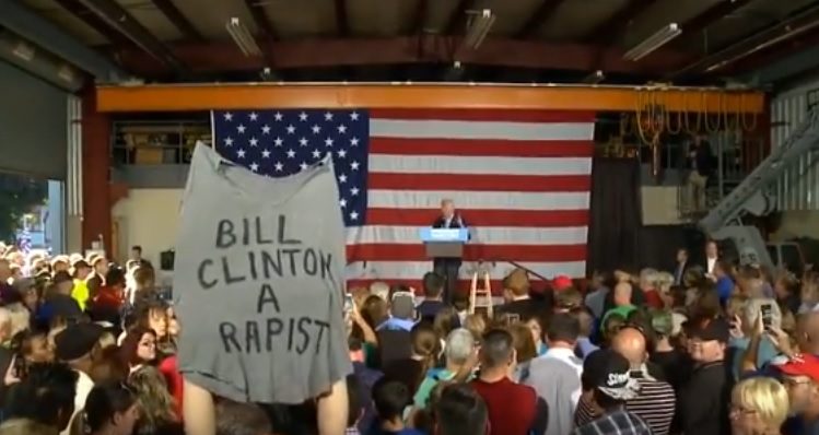 clinton-rapist-rally-sign