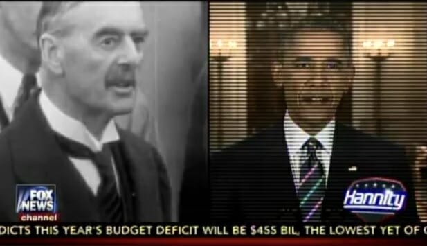 obama neville chamberlain