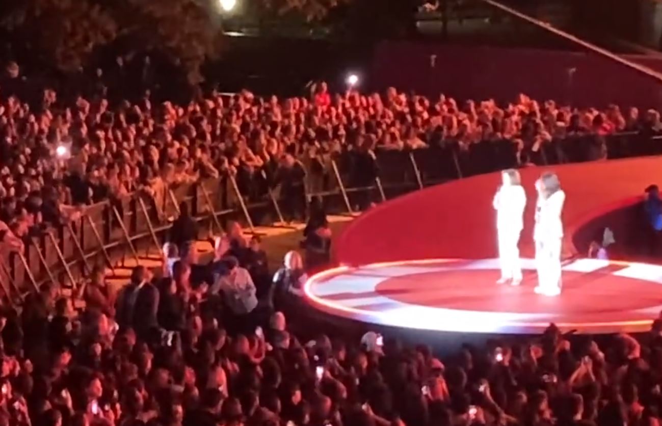MUST SEE VIDEO: Crazy Nancy Pelosi GETS BOOED OFF STAGE at Global Citizen Music Festival in DEEP BLUE NEW YORK CITY