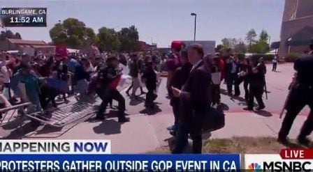 protesters storm gop