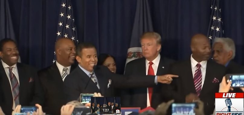 trump black pastors va