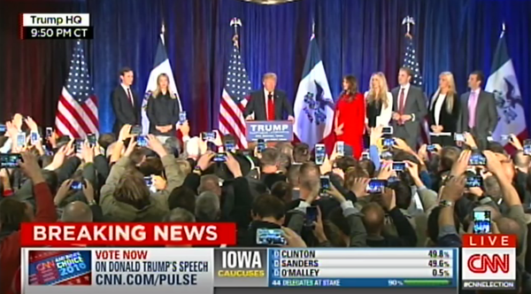 trump iowa speech