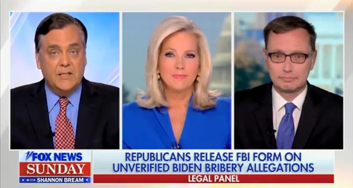 Jonathan Turley Weighs in on FBI Document Grassley Released Showing Biden Involved in  Million Bribery Scheme with Ukrainian Oligarch (VIDEO)