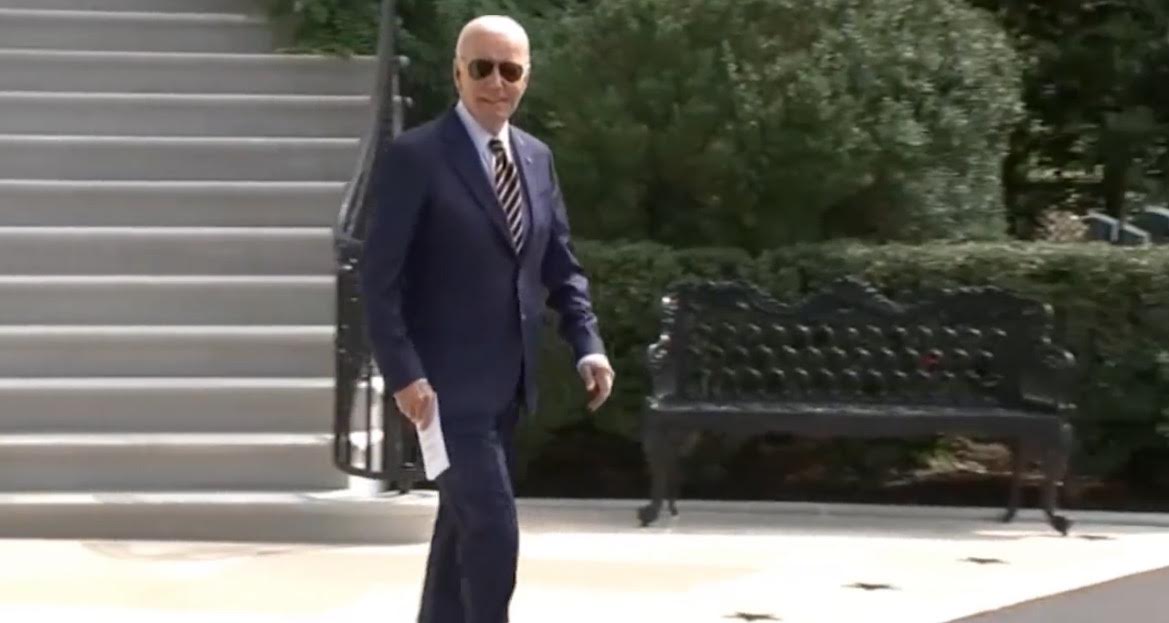 Joe Biden SMIRKS as He Ignores Reporters Asking For Comment on Rising Death Toll of Maui Wildfires (VIDEO)