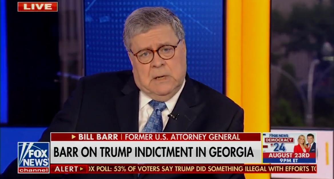 Bill Barr Trashes Trump, Says Former Prez will be Convicted Before Next Summer (VIDEO)