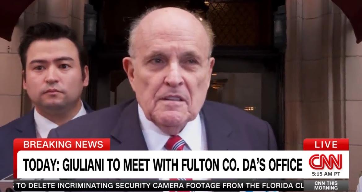 WATCH: Giuliani Issues Warning to Marxist DA as He Turns Himself in at Fulton County Jail, ‘I’m the Same Rudy Giuliani That Took Down the Mafia’