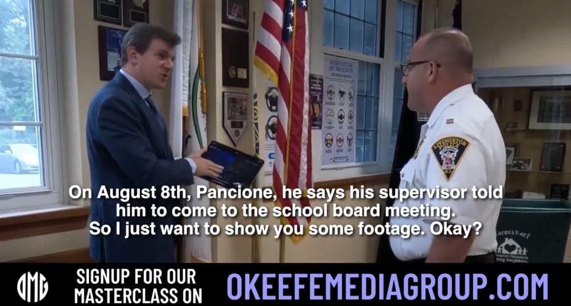 O’Keefe: New Jersey Police Captain Announces “Review for Deficiencies” of Officer’s Conduct