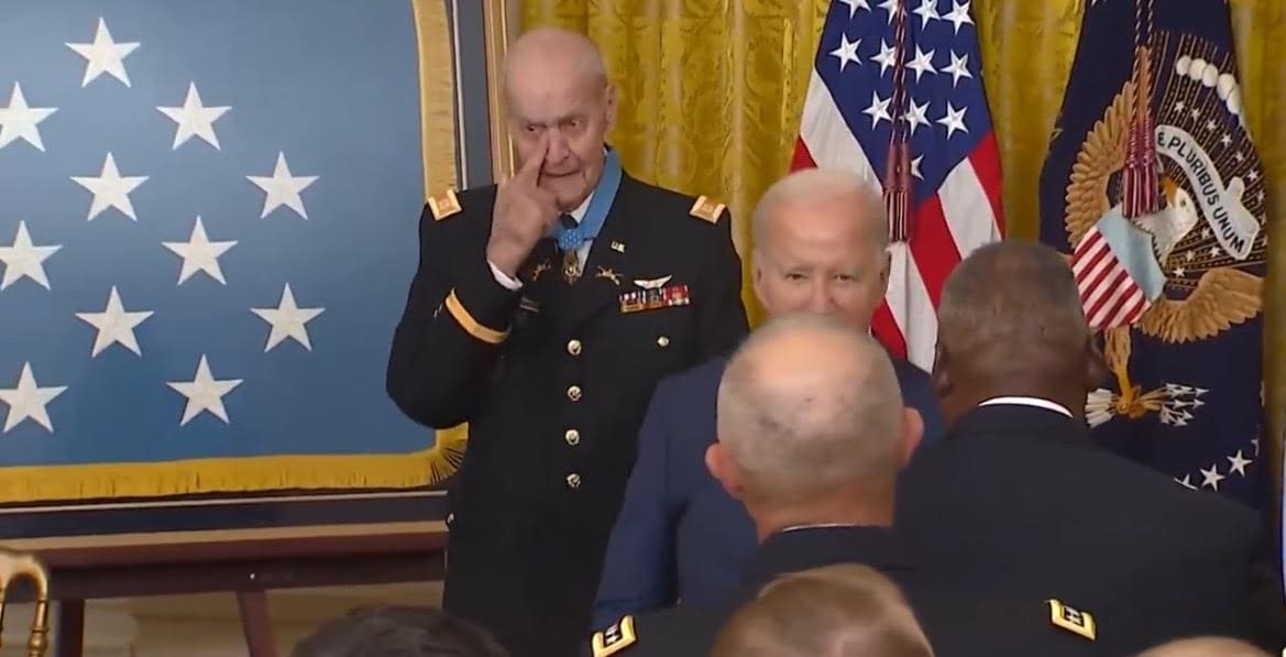 Democrats Come Up with Absurd Excuse For Joe Biden After He Gets Blasted For Abruptly Walking Out of Medal of Honor Ceremony