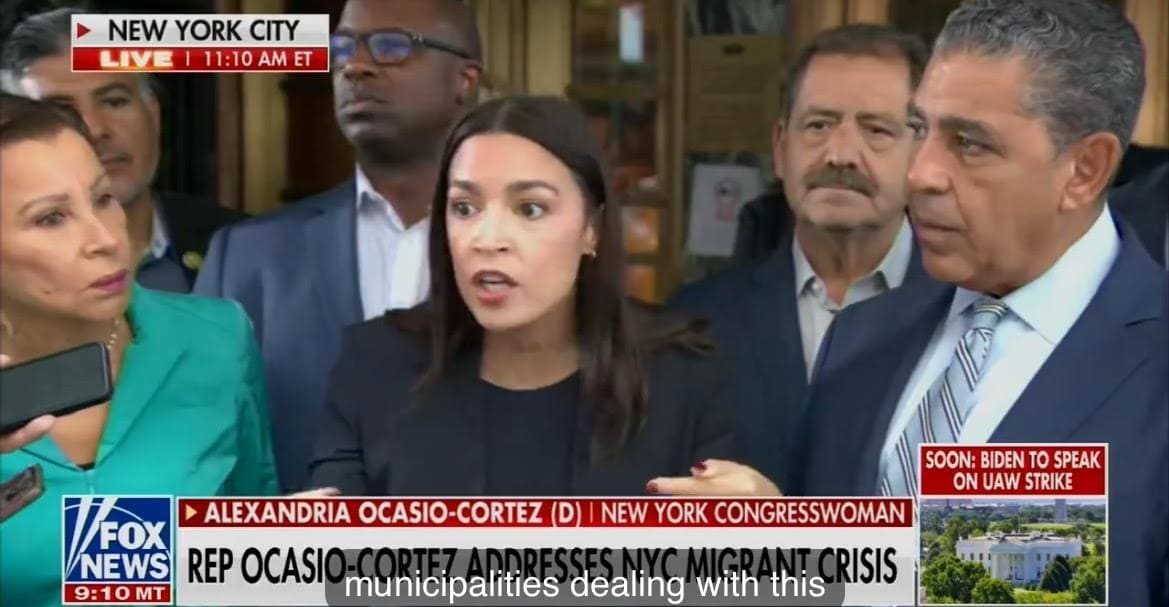 “Close the Border! Respect the Constitution!” – AOC Shouted Down and Heckled by Angry New Yorkers Over Illegal Alien Crisis (VIDEO)