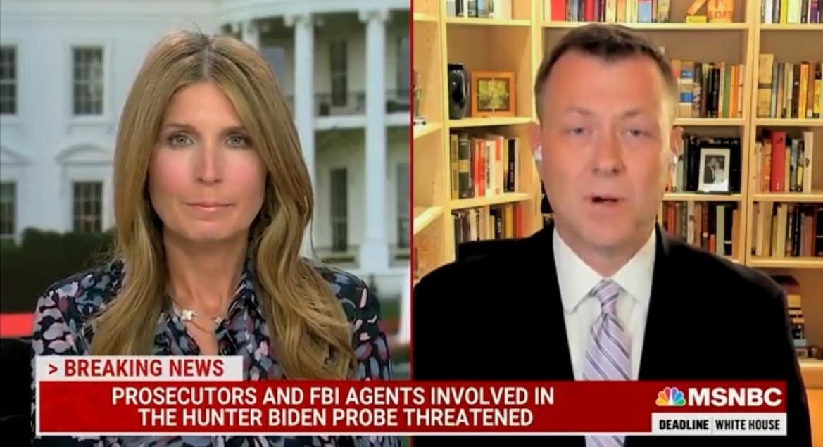 Fired FBI Agent Peter Strzok: We Need a Special Unit to Protect FBI Agents From Americans (VIDEO)