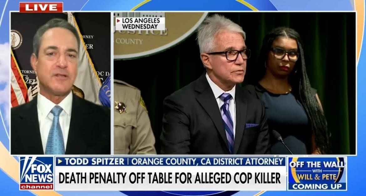 OC DA Todd Spitzer RIPS Gascon For Refusing to Seek Max Punishment For Man Who Executed Sheriff’s Deputy (VIDEO)