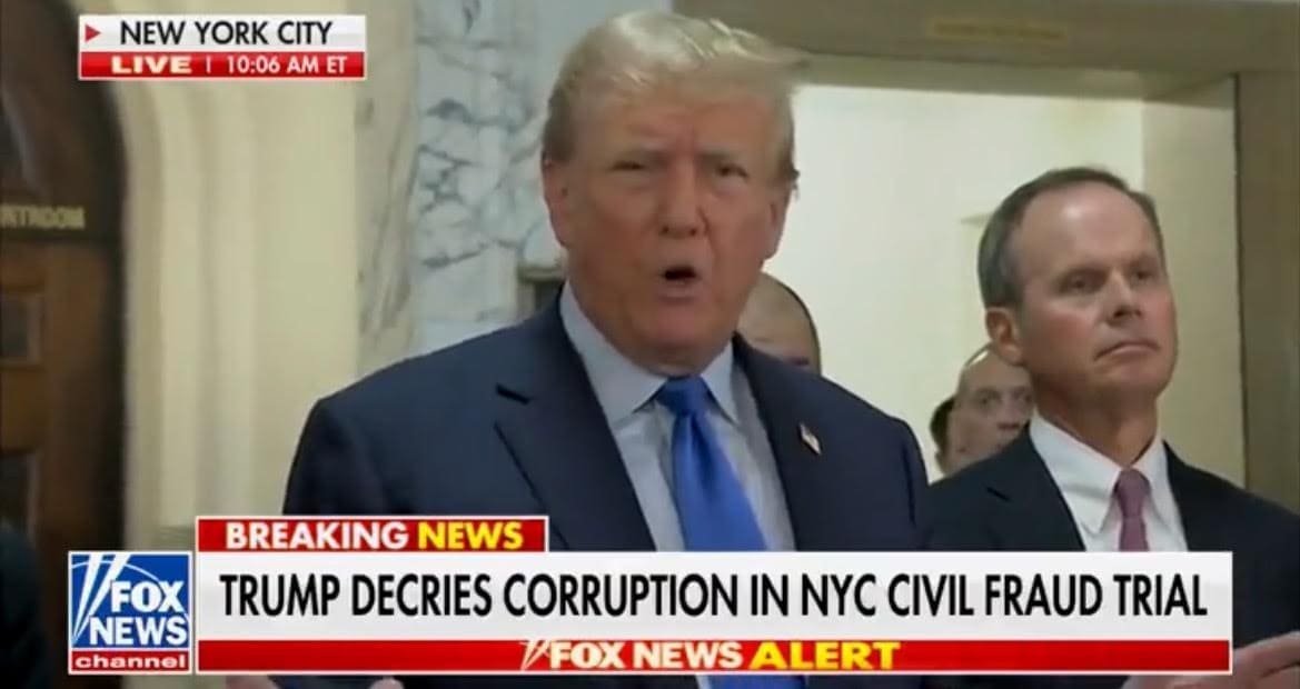 Trump Blasts AG Letitia James, Radical Leftist Judge Arthur Engoron in Fiery Remarks Outside Courthouse (VIDEO)