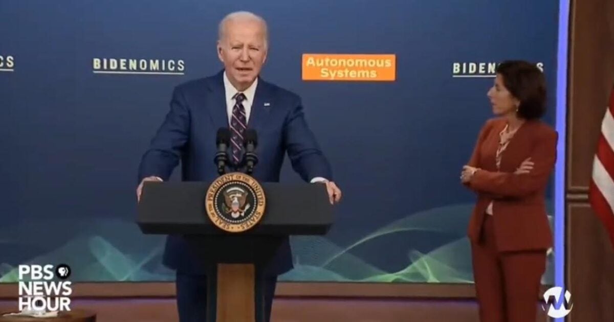 Joe Biden Blurts Out at End of Remarks on Bidenomics: "I Have to Go to the Situation Room. There's An Issue I Need to Deal With" (VIDEO) | The Gateway Pundit | by Cristina Laila