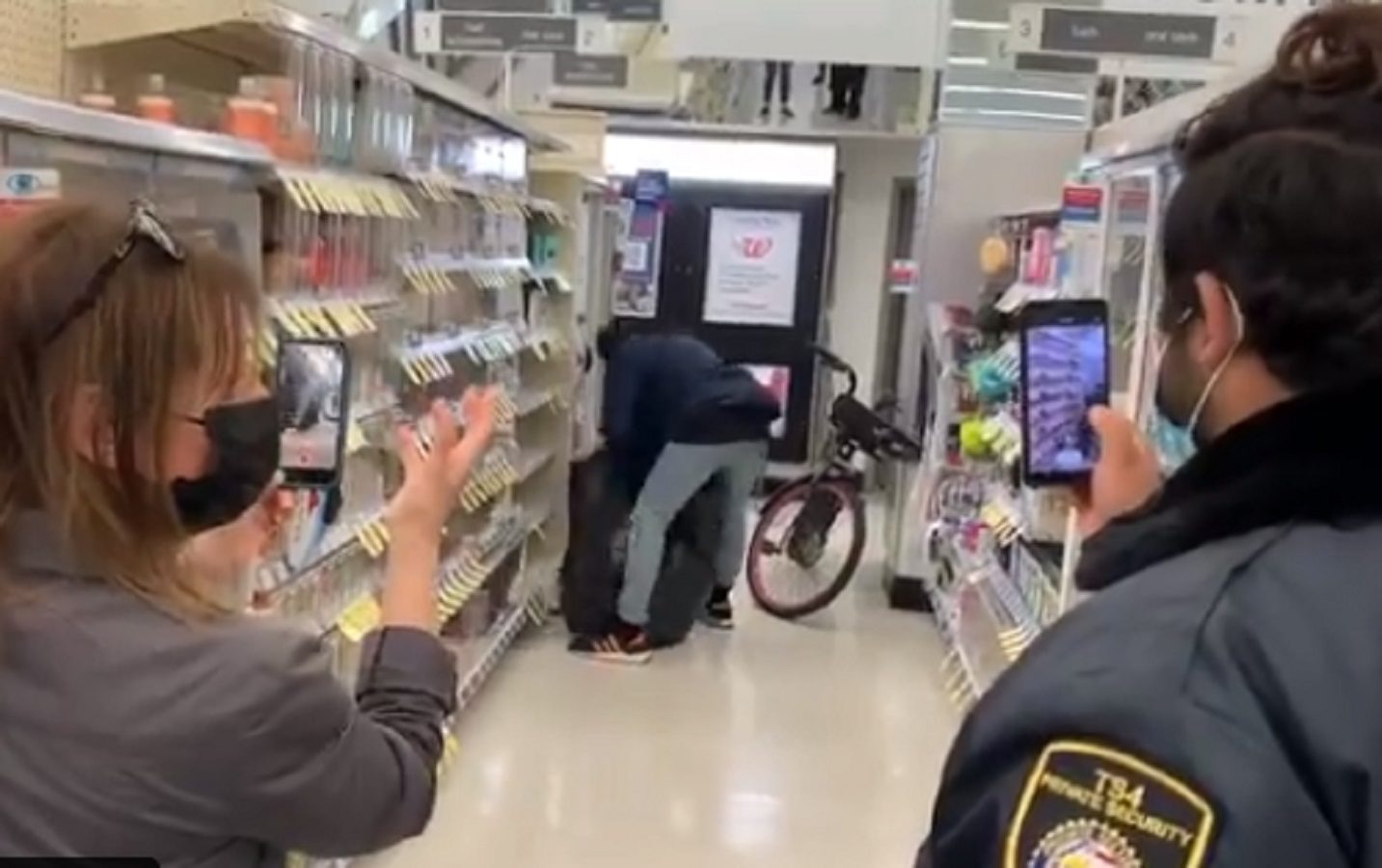 SHOCKING VIDEO: Thief Rides Bike Into San Francisco Walgreens, Fills Trash Bag With Goods — Security Watches and Films | The Gateway Pundit | by Cassandra MacDonald