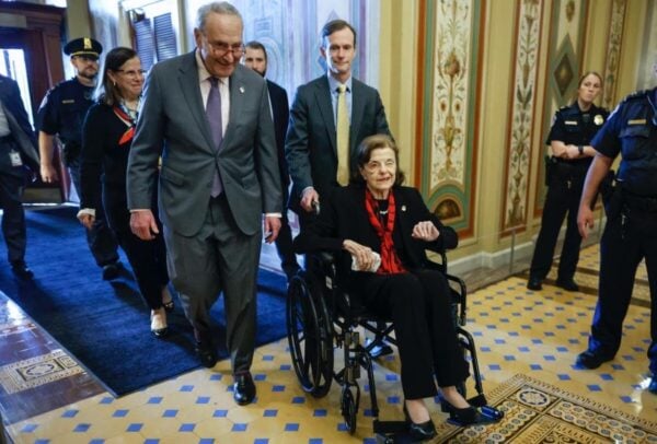 BREAKING: 90-Year-Old Democrat Senator Dianne Feinstein Hospitalized After Tripping and Falling in San Francisco