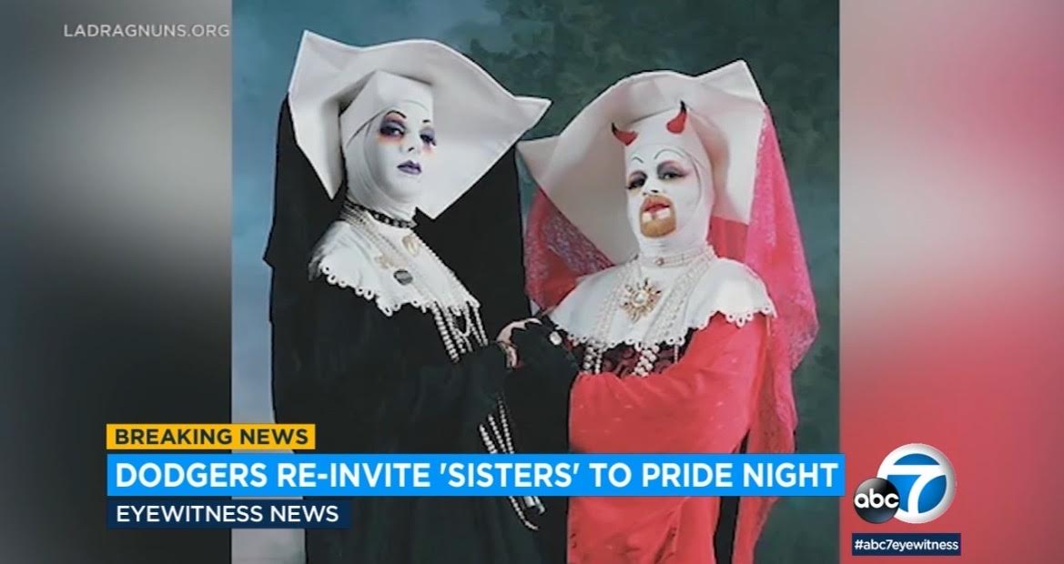 Los Angeles Dodgers Attempt to Pander to Christians After Inviting Anti-Catholic Trans Nuns to Pride Night – Fans Respond