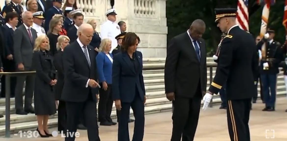 Joe Biden on Memorial Day: Confusion, Yawning and Not Knowing How to Salute (VIDEO)