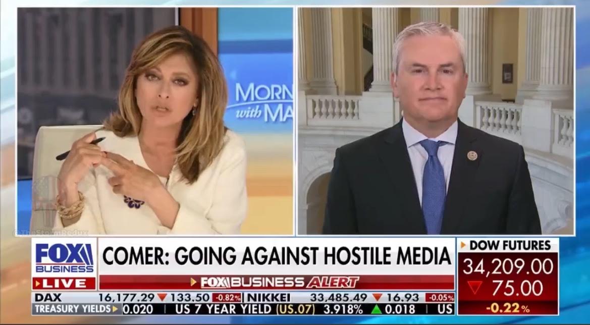 Comer Says He Expects to Uncover - Million in Illicit Payments Made to Biden Crime Family (VIDEO)