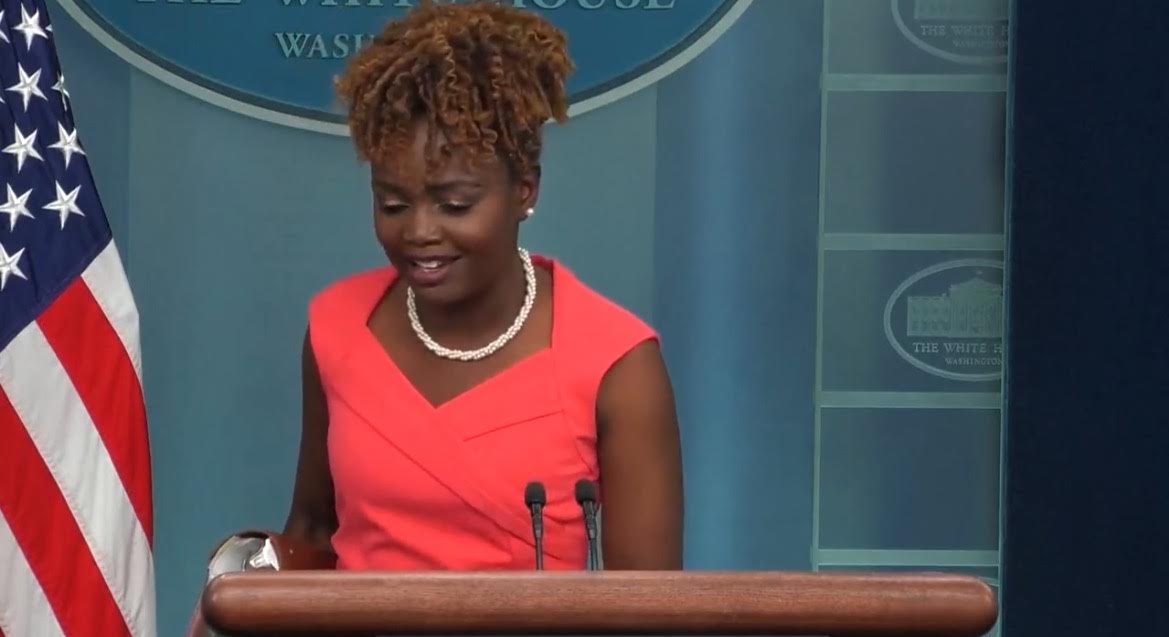 Karine Jean-Pierre Walks Away from Podium When Asked if Biden Told His Family Not to Conduct Business on White House Grounds (VIDEO)