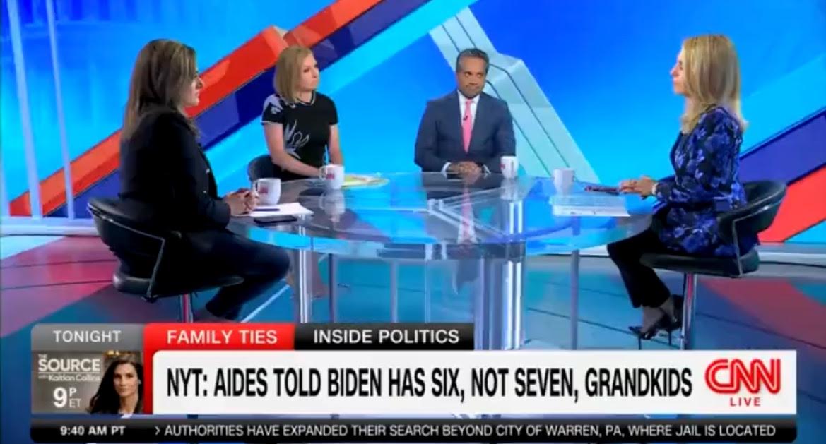 ‘Disturbing on So Many Levels’ – CNN Panel Trashes Joe Biden For Refusing to Acknowledge His Own Granddaughter Navy Joan Roberts (VIDEO)