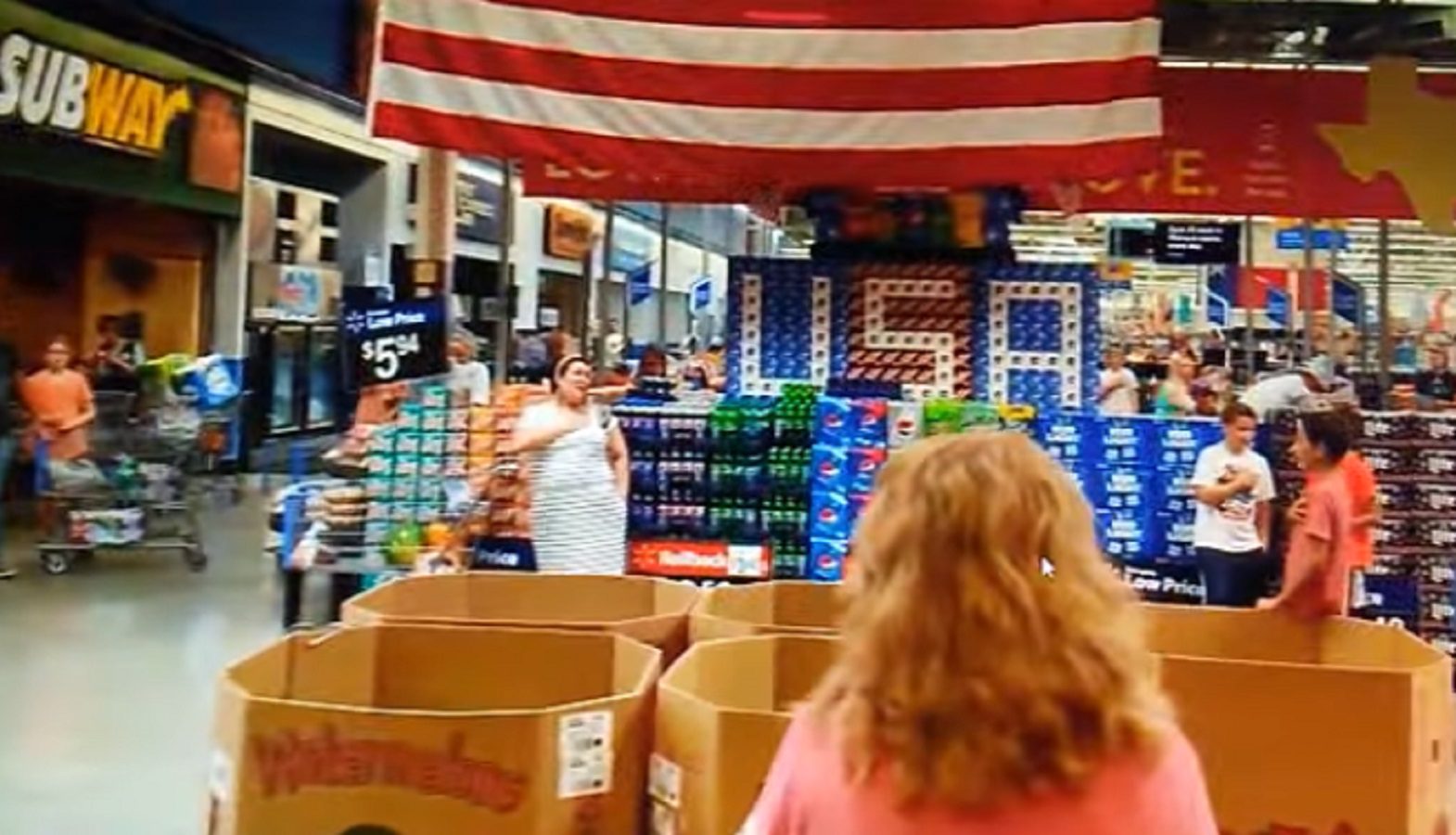 MUST WATCH: Walmart Shoppers in Texas Stop and Sing Beautiful Rendition of the National Anthem | The Gateway Pundit | by Cassandra MacDonald