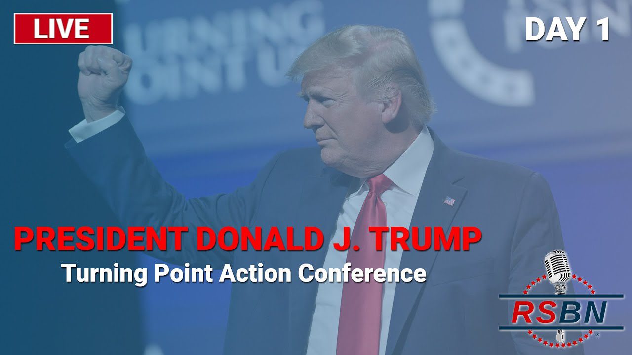 WATCH LIVE: Trump Speaks at Turning Point Action Conference in West Palm Beach