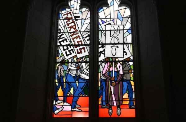 National Cathedral Installs ‘Racial Justice’ Themed Stained-Glass Windows