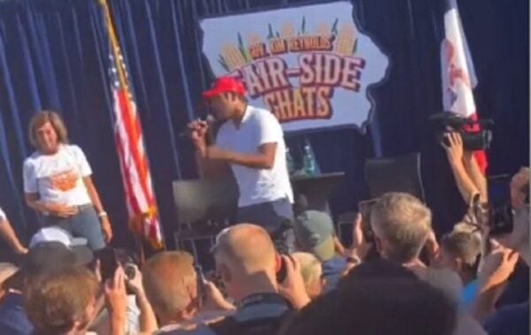 WATCH: Vivek Ramaswamy Performs Eminem’s ‘Lose Yourself’ at Iowa State Fair