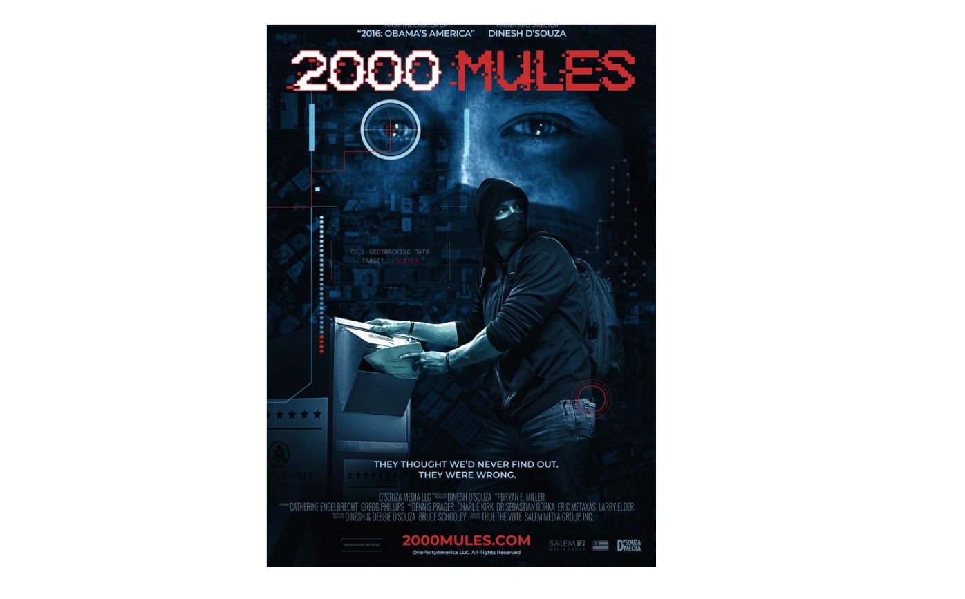 In Less Than 12 Hours “2000 Mules” on Stolen 2020 Election Grosses More than a Million on Locals and Rumble