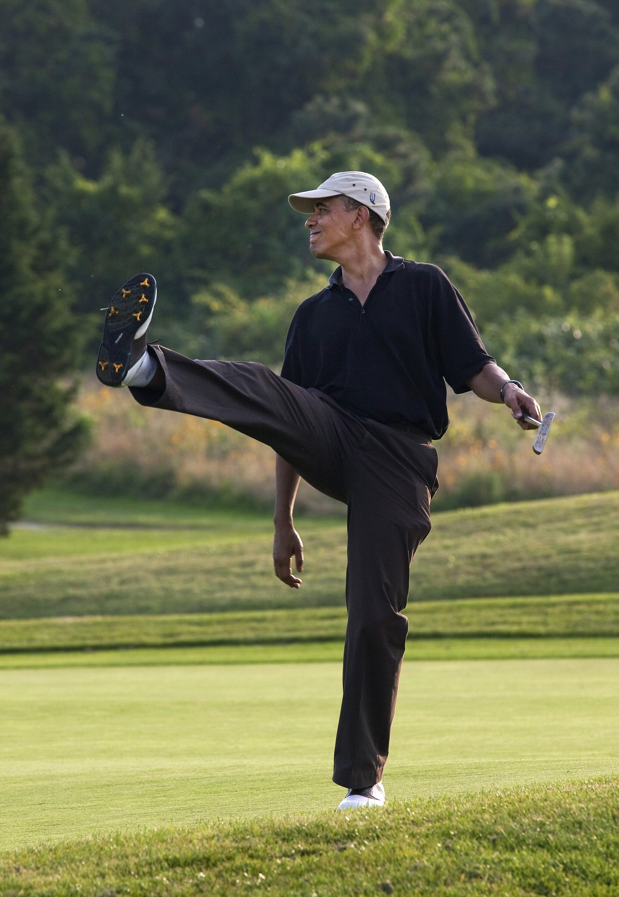 obama golf free use