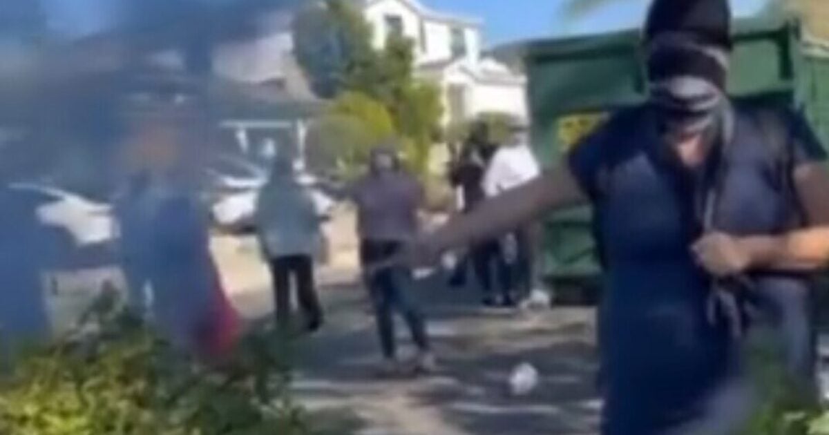 "F**K UR HOLIDAY!": Pro-Hamas Thugs Target Home of AIPAC President With Smoke Bombs in Thanksgiving Day Protest (Video) | The Gateway Pundit | by Kristinn Taylor