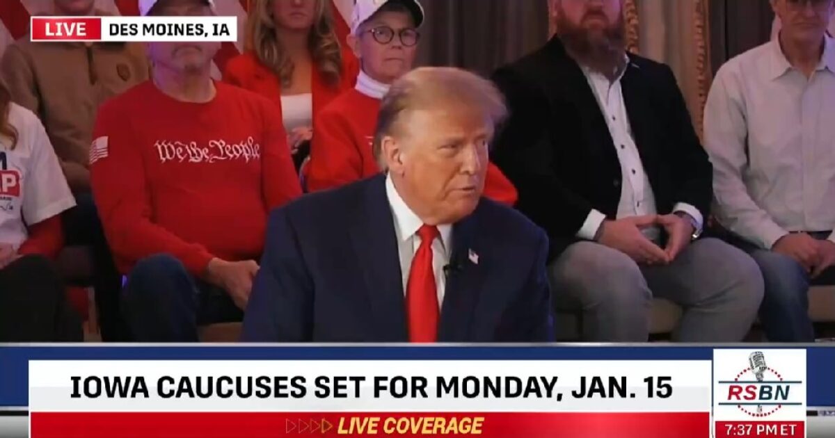 «El Presidente Trump realiza un mitin virtual en Des Moines, Iowa debido al mal tiempo: «No creo que hayamos estado en peligro de la Tercera Guerra Mundial como lo estamos ahora» (VIDEO) | The Gateway Pundit