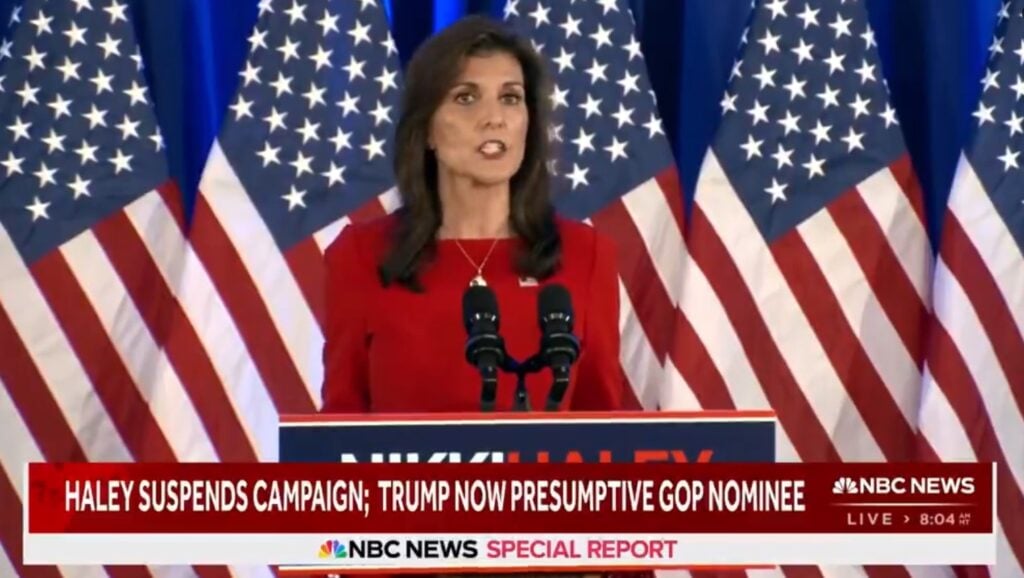 Nikki Haley Suspends Campaign – Vows to Promote Ukraine – Refuses to Endorse Trump – Calls on Trump to Court Her Voters (VIDEO)