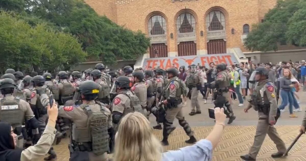 Texas State Troopers Lay Down the Law, Forcefully Disperse Pro-Hamas Protestors at University of Texas at Austin (VIDEO) – Cristina Laila