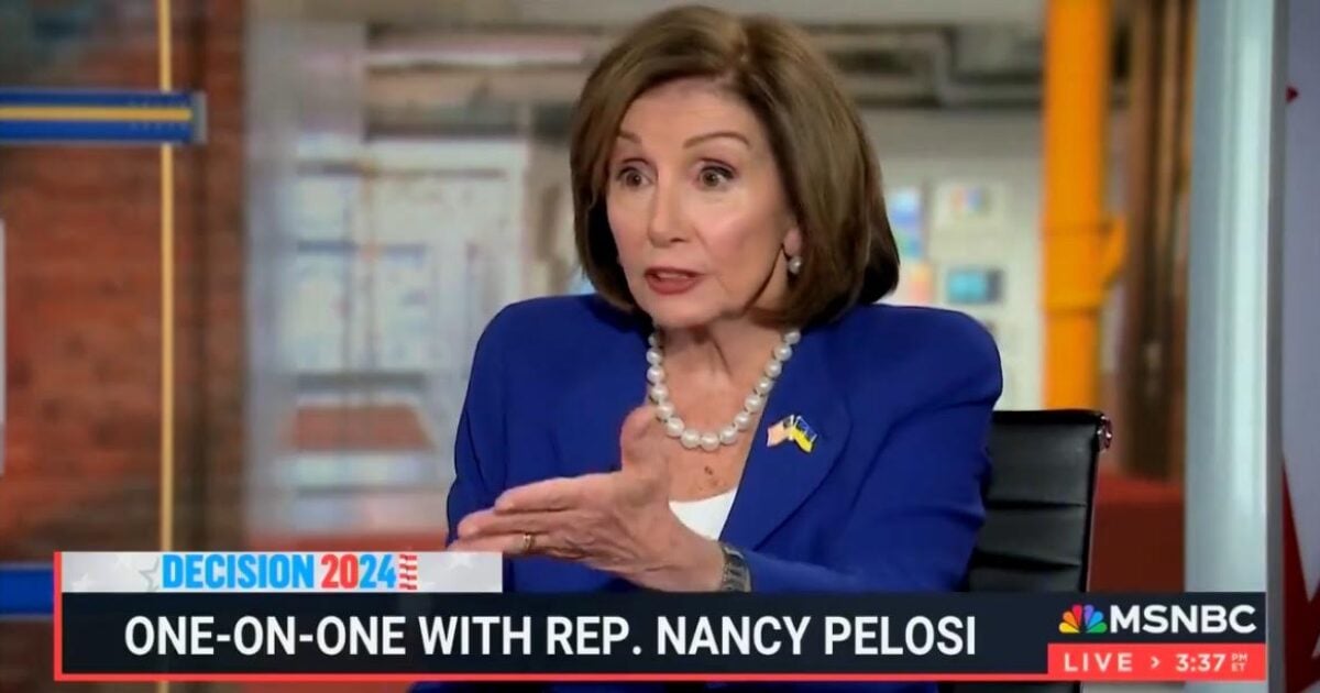 WATCH: Nancy Pelosi SNAPS at MSNBC’s Katy Tur After Being Fact-Checked in Real Time About Trump’s Jobs Numbers (VIDEO)