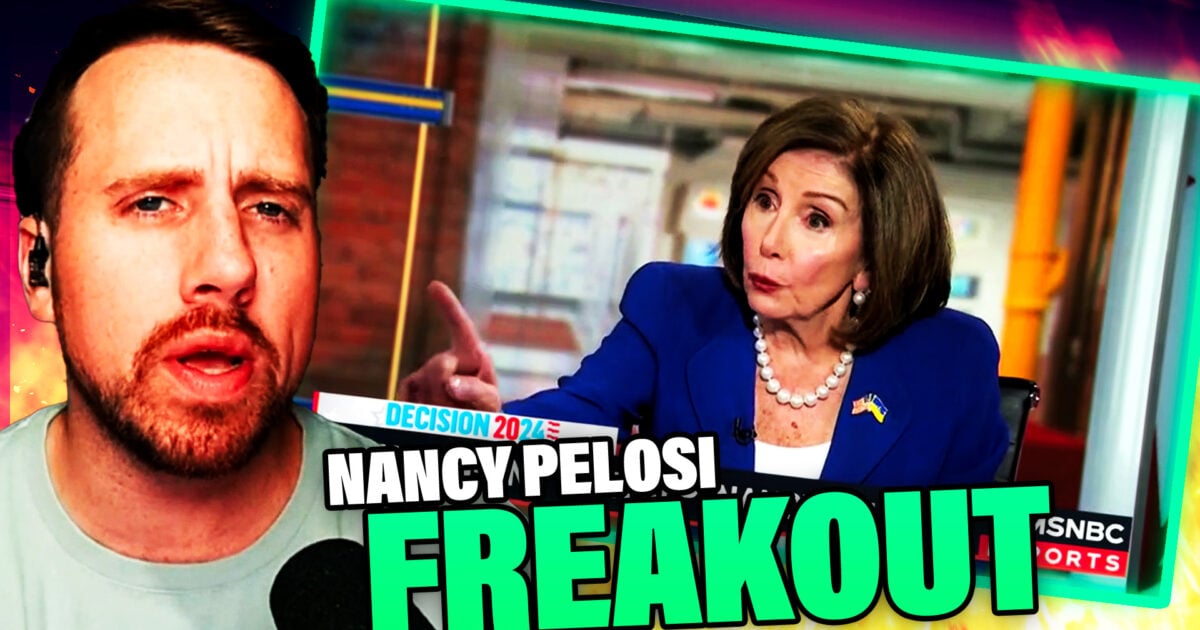 INSANE: Nancy Pelosi MAJOR MELTDOWN Caught on Camera | Elijah Schaffer’s Top 5 (VIDEO)
