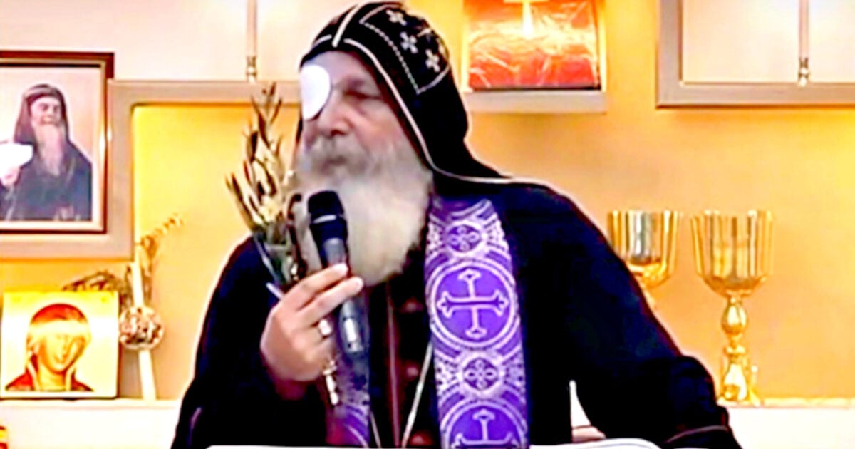 Australian Orthodox Bishop Mar Mari Emmanuel Makes a Triumphant Return on Palm Sunday: Defends Freedom of Speech, Forgives His Attacker (VIDEO)