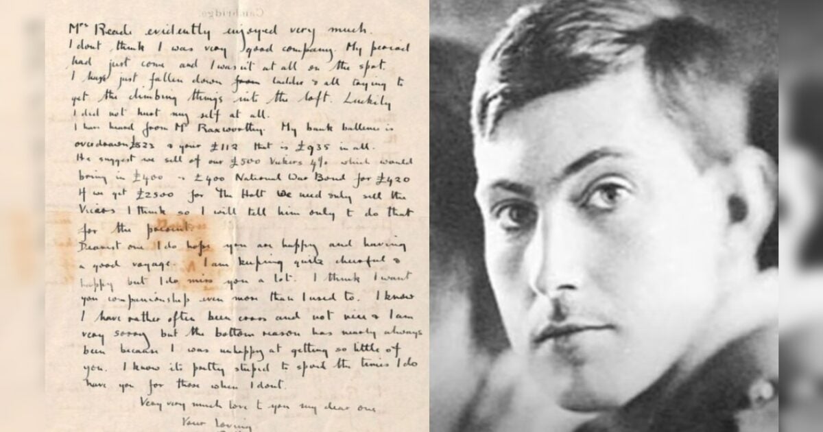 Mount Everest Pioneer George Mallory’s Last Letter Revealed After Being Held Secret for Over 100 Years