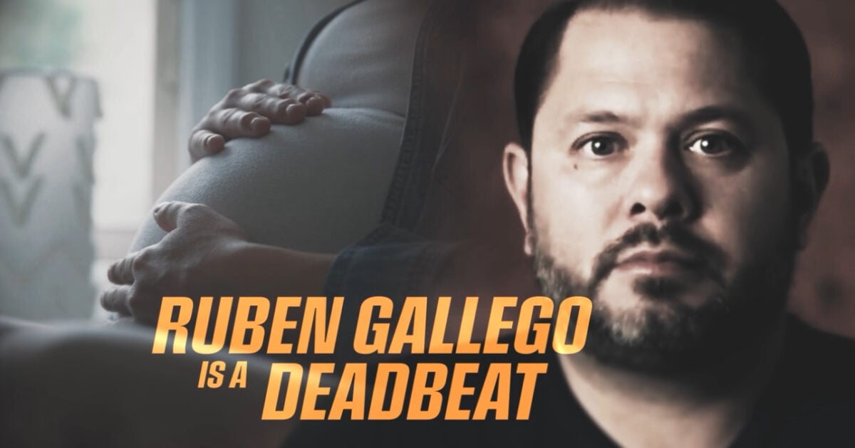 WATCH… “DEADBEAT DAD” – Kari Lake’s EPIC New Ad Exposes How Radical Democrat Ruben Gallego Left His 9 Month Pregnant Wife and Shacked Up With DC Lobbyist (VIDEO)